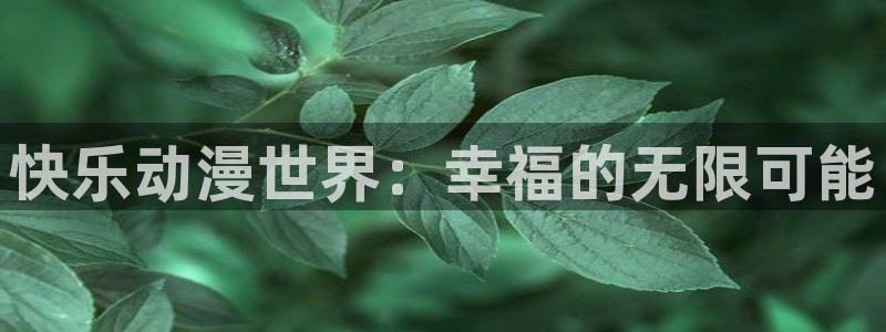 51动漫网：快乐动漫世界：幸福的无限可能